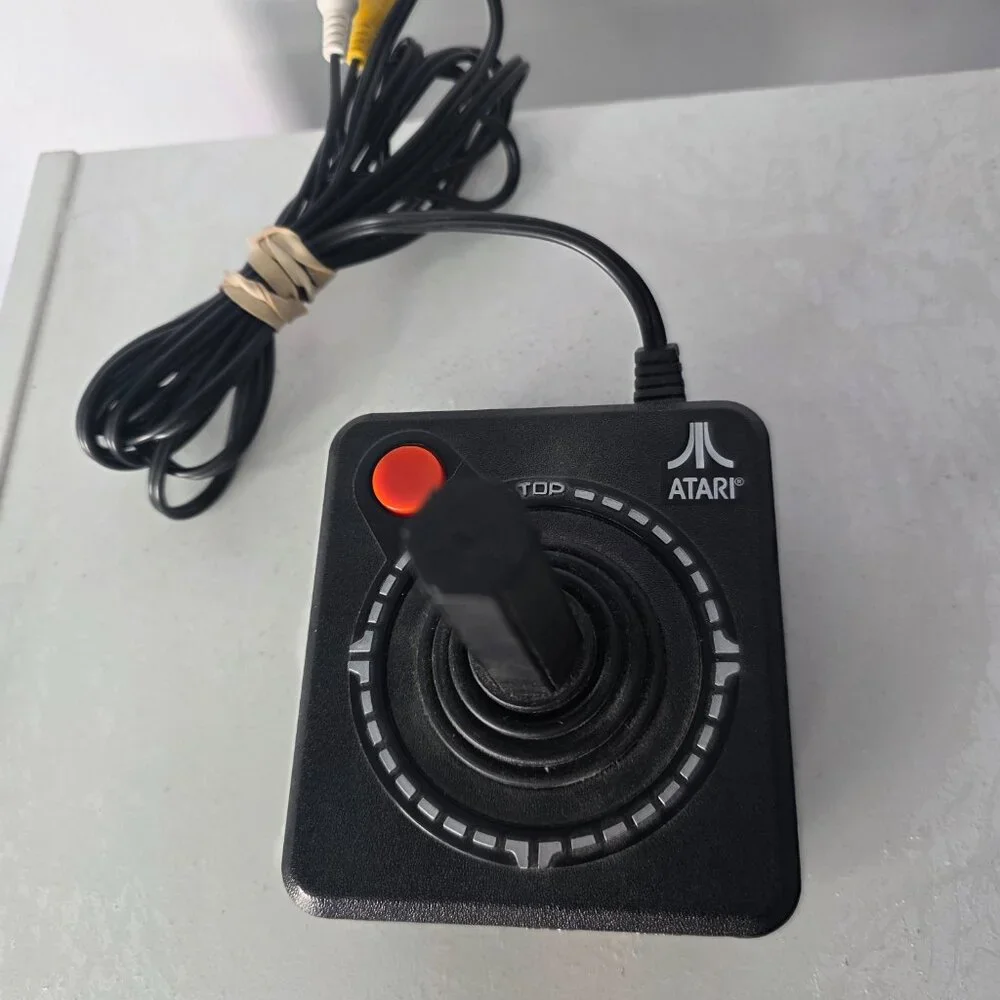 Atari Plug N Play 10 in TV Joystick Game Jakks Pacific